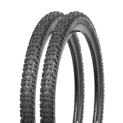 Ralson 26 X 1.95, 24, 27.5 and 29 Sizes | ACER Navigator Mountain Bike | Nylon Black Tyre | Light Weight and Stable Cornering for Better Grip | R5604